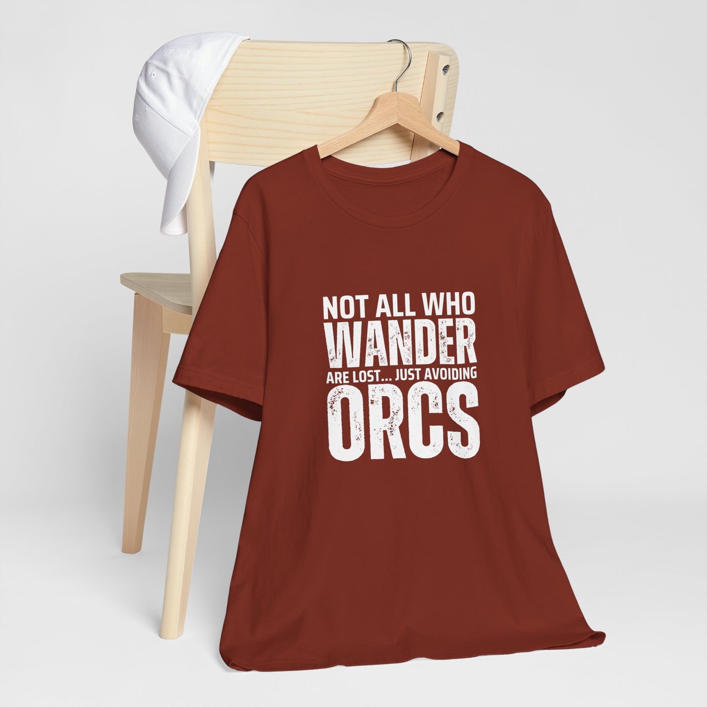 Wanderer Tee - Not All Who Wander Are Lost Unisex Jersey Short Sleeve Tee