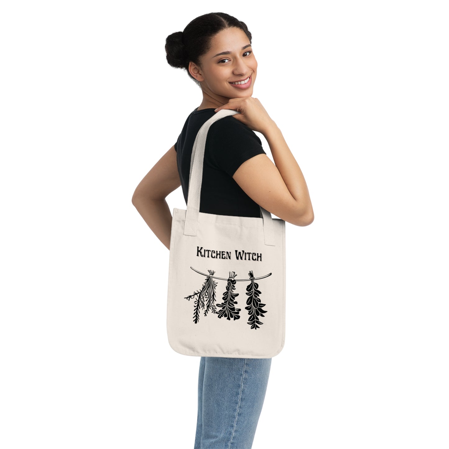 Kitchen Witch Canvas Tote Bag