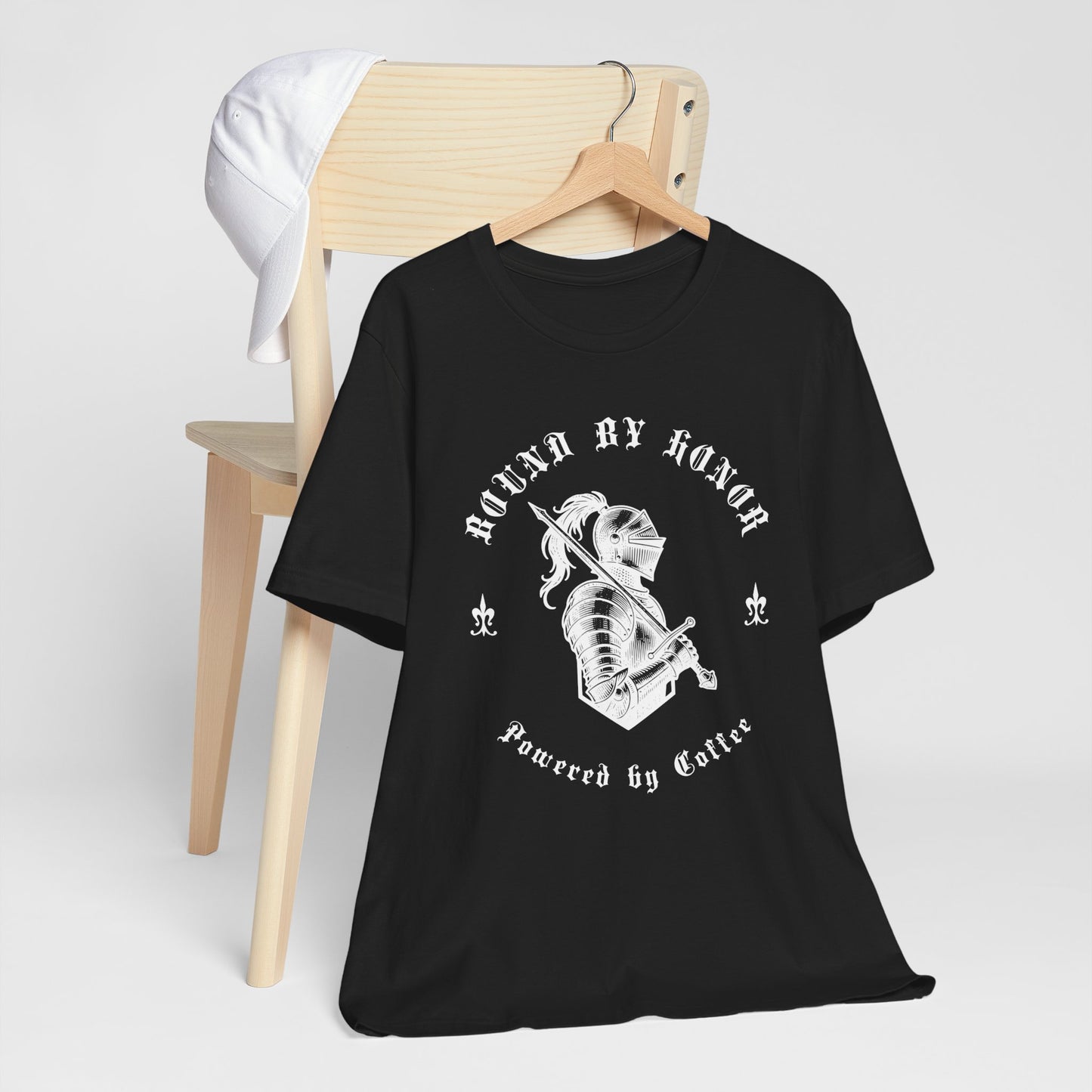 Coffee Lover T-Shirt - Bound by Honor - Powered by Coffee